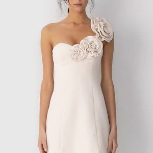 The Wolf Gang | Flores Rose Mini Dress | NWT